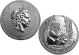 2017 Chinese Silver Panda 1 oz Coin - In Capsule