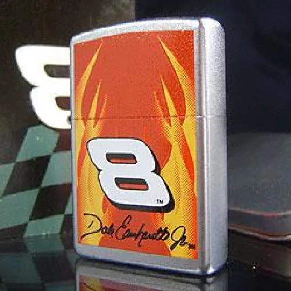 Zippo Earnhardt Jr. Flames lights 20203