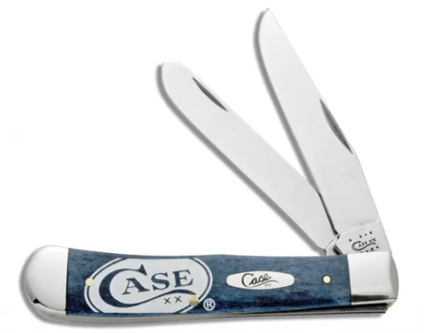 Case 6254ss Sm Med Blue Trapper Knives 20280