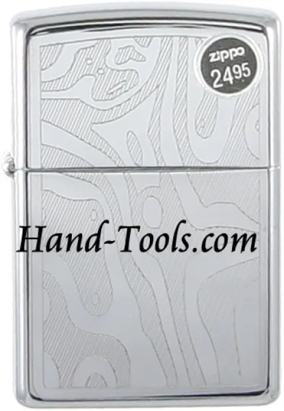 Zippo Crome Abstract Lighter 20451