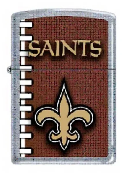 Zippo Nfl Saints Sewn Leather Ball lights 207LF