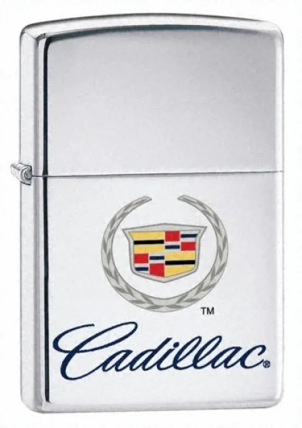 Zippo Lighter with Cadillac Emblem 21106