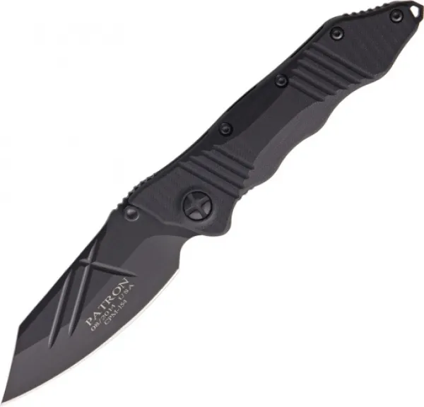 Gatco Patron Blk Tactical Folder knives 21111