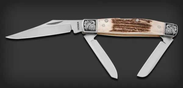 Gerber 3 Blade Stockman knives - multitools 22-41775