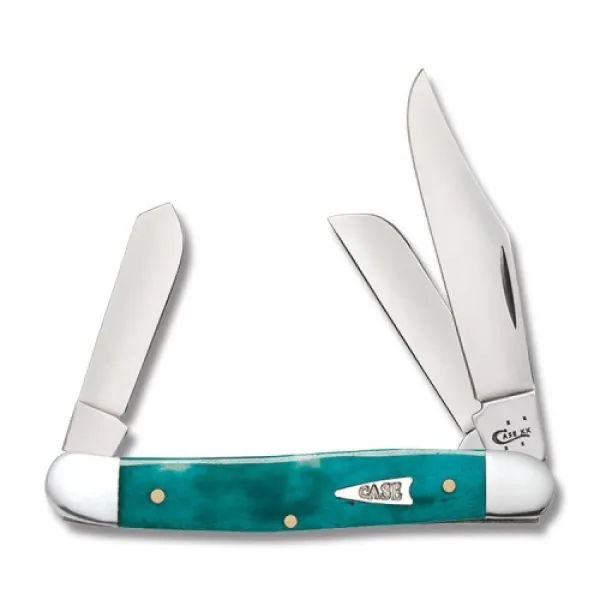 Case Smooth Jade Bone-stockman Knives 22776