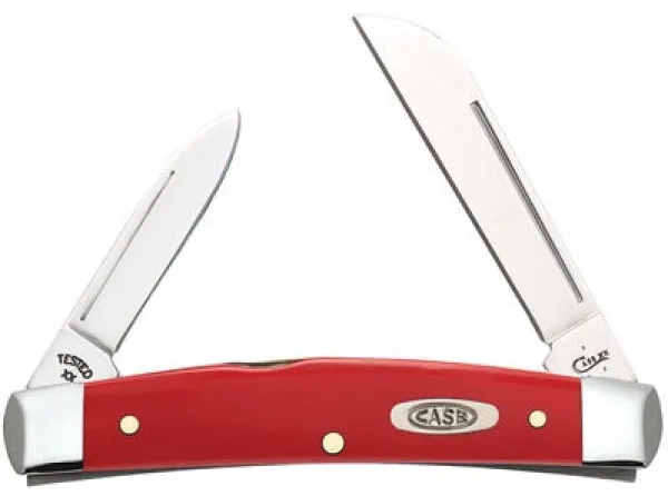 Case Sm Red Synthetic Med Congress Knives 22802