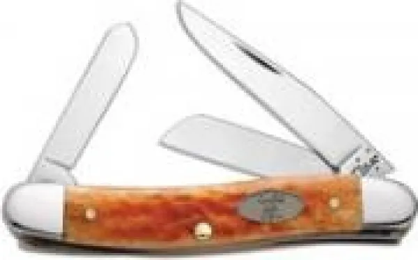 Case Pocket Worn® Whiskey Bone CV - Standard Jig Medium Stockman (6318 CV) Knives 23005