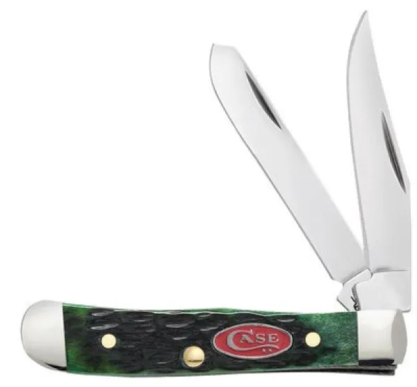 Case Bermuda Green Bn Tiny Trapper Knives 23056