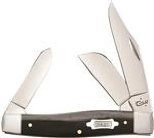 Case Black Canvas Laminate - Large Stockman (10375 SS) Knives 23132
