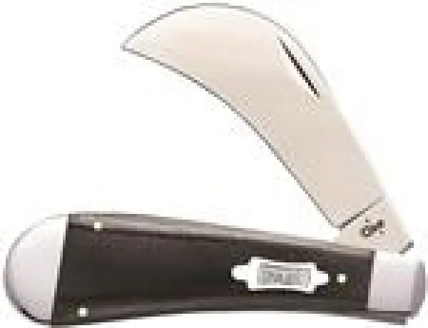 Case Black Canvas Laminate - Hawkbill Pruner (101011 SS) Knives 23134