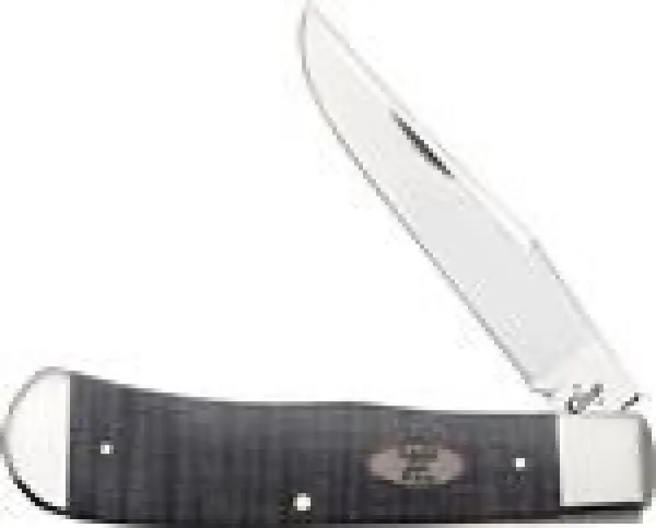Case Smooth Black Curly Maple Backpocket® (TB71546 1-2 SS) Knives 23351