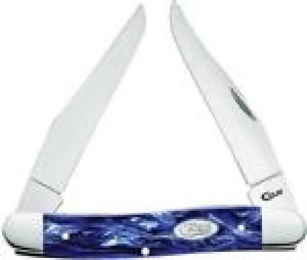 Case SparXX™Blue Pearl Kirinite® Smooth Muskrat (MUSKRAT SS) Knives 23434