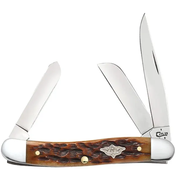 Case Antique Bn Med Stockman 6318 Knives 23461
