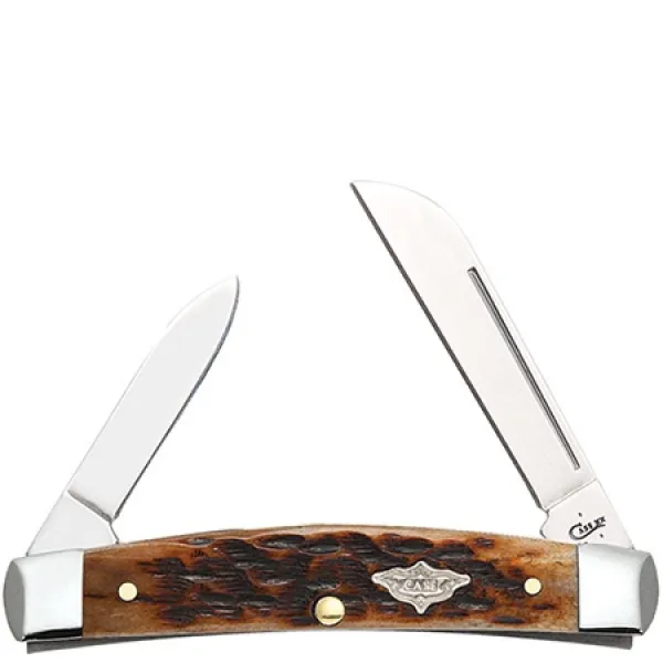 Case Antique Bone Med Congress Knives 23462