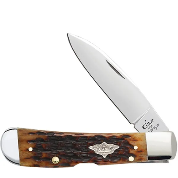Case Antique Bone Tribal Lock Knives 23463