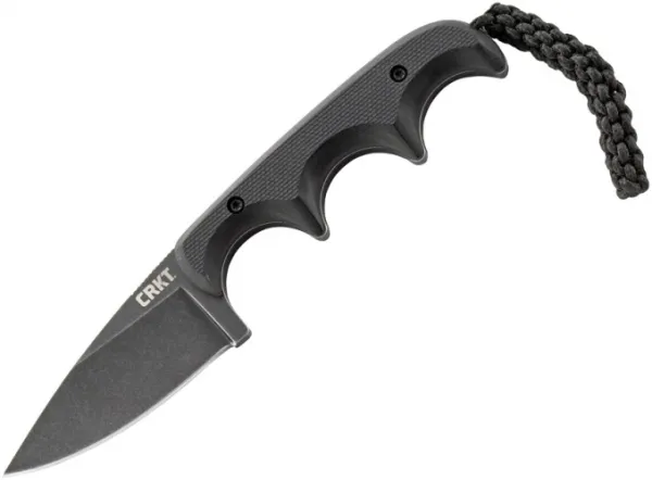 Columbia River Minimalist Black Drop Point Knives 2384K