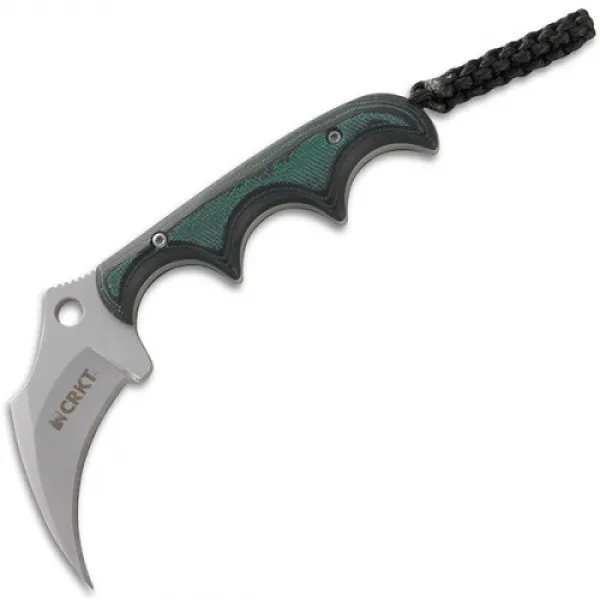 Columbia River Folts Keramin Green Black Knives 2389