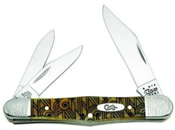 Case Art Deco 6383 Wh Ss Whittler Knives 24005
