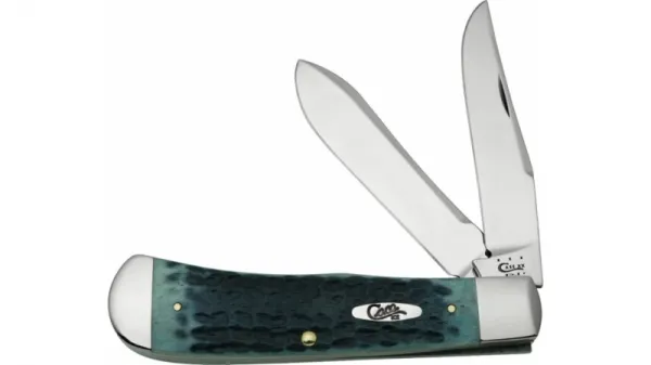 Case Blue Lagoon Ss Panama Trapper Knives 24801