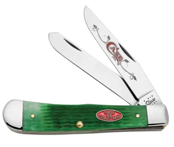 Case Br Gr Christmas Trapper 6254ss Knives 25100