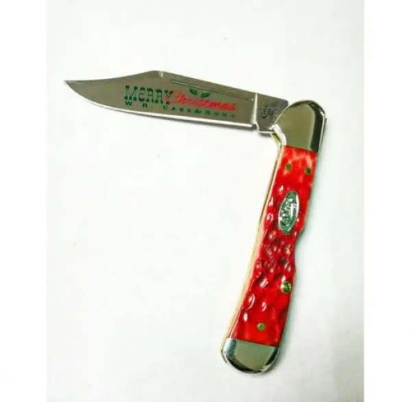 Case DARK RED BONE MINI COPPERLOCK CA25504