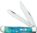 Case CARIBBEAN BLUE BONE TRAPPER - 25592
