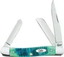 Case CARIBBEAN BLUE BN MED STOCKMAN - 25597