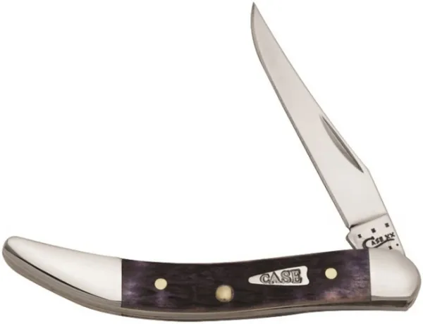 Case Ss Purple Bone Sm Tx Toothpick Knives 25602