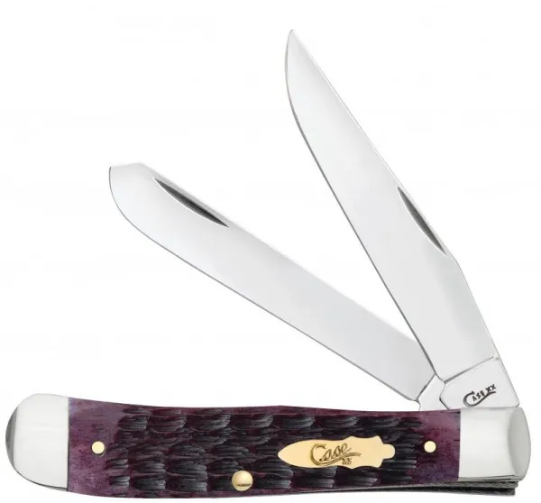 Case Crandall Jig Cabernet Trapper Knives 25720