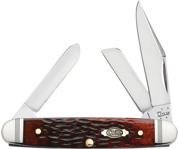 Case Jigged Walnut Bn Med Stockman Knives 26026