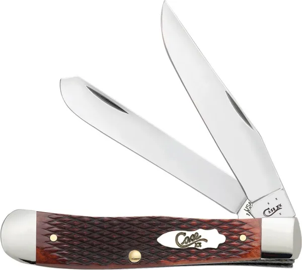 Case Chestnut Checkered Trapper Knives 26070