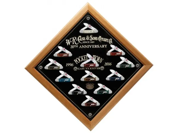 Case 20th Ann Canoe-set Of 12 Knives 26290