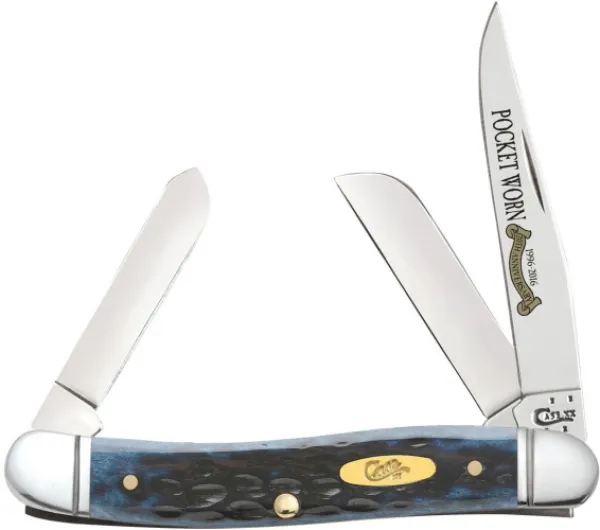 Case Denim Bn-jig Med Stockman Knives 26295