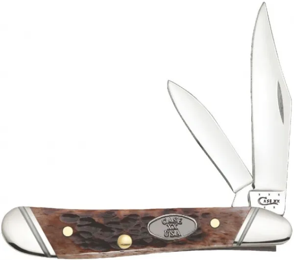Case Standard Jig Brn Bone Peanut Knives 27110