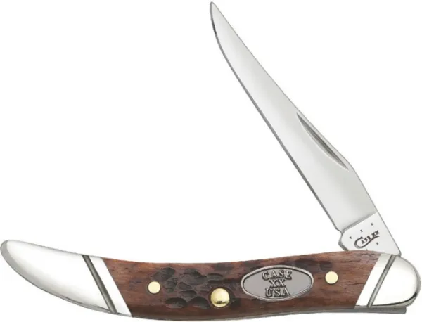 Case Standard Brn Sm Tx Toothpick Knives 27114