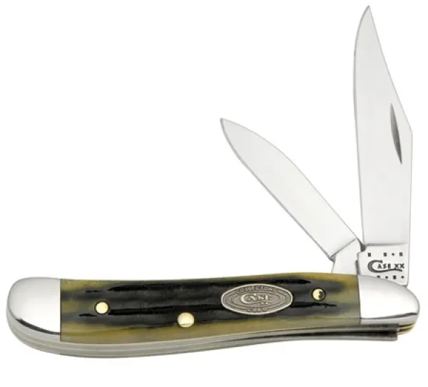 Case Ccc 6220ss Olive Gr Bn Peanut Knives 27523