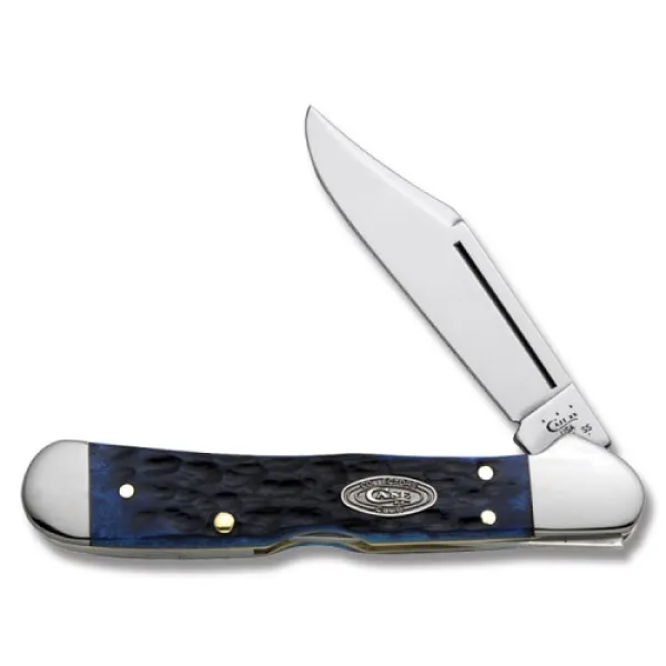 Case Ccc Ocean Blue Mini Copplerloc Knives 27542