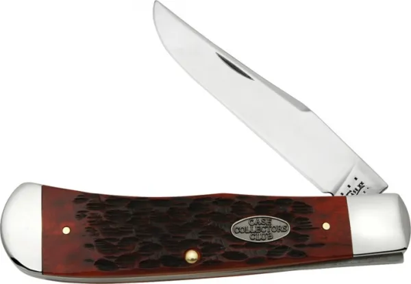 Case Ccc Half Stop Red Bn Backpocke Knives 27562