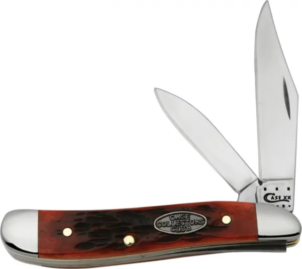 Case Ccc Half Stop Old Red Peanut Knives 27567