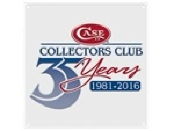 Case Ccc-35th Anniversary Tin Sign Knives 27602