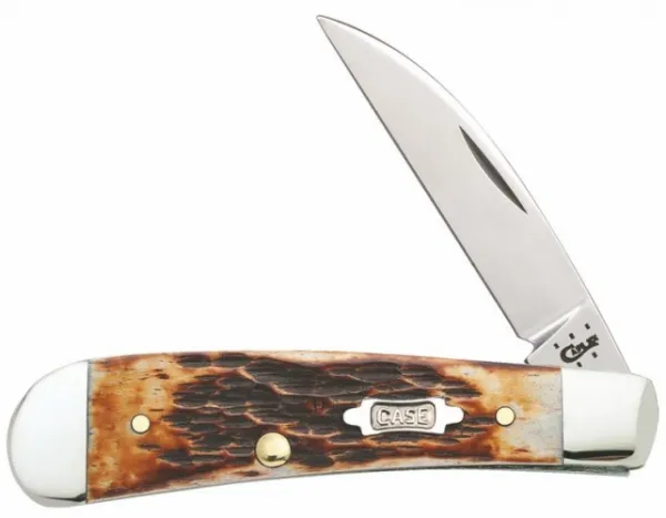 Case Burnt Amber Bone Peach Jig Swag Back CA27641 