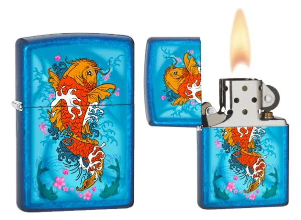 Zippo Cerulean lights 28139