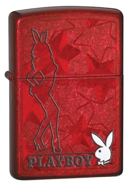 Zippo Playboy Iced Powder Coated Lighter ZO28193