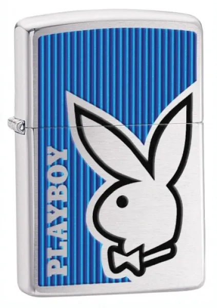 Zippo Playboy Bunny Blue lights 28261
