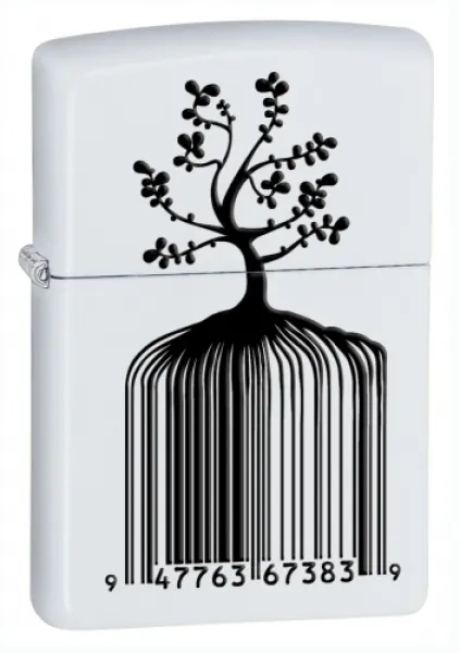 Zippo Identity Tree Barcode lights 28296