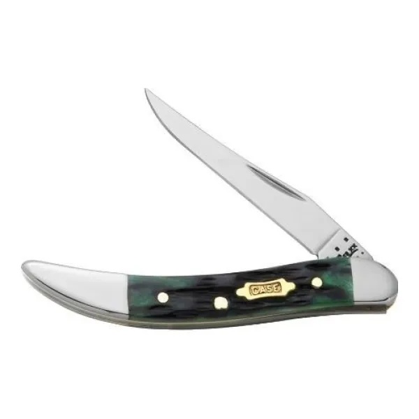 Case Jig Hunter Grn Sm Tx Tooth Knives 28311