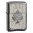 Zippo Ace Filigree Black Iced Lighter model 28323