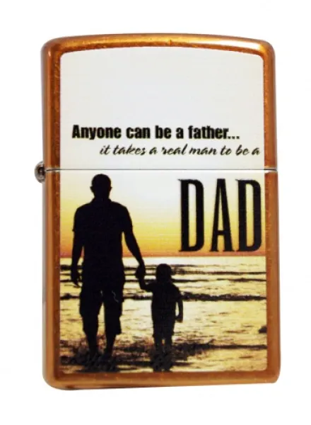 Zippo Dad Anyone Can Be lights 28373