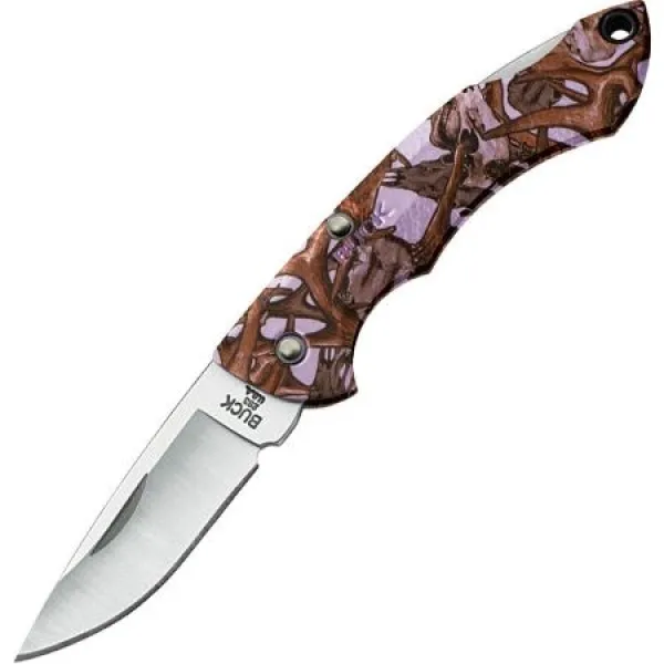 Buck 7382 Nano Bant Lav Deer Skull knives 283CMS16