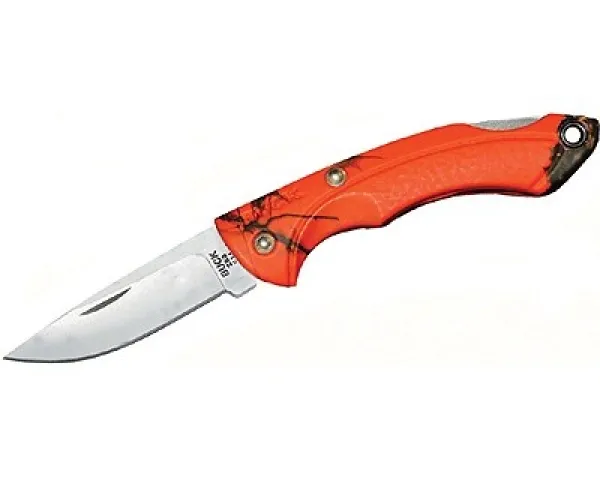Buck 3891 Nano Bantam Orange Camo knives 283CMS9